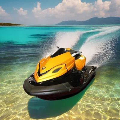 EPA Certified Brand New Sea Doo Spark Jet Ski High Quality Fiberglass Aluminium Motor Boat 4 Stroke Engine Competitive Price