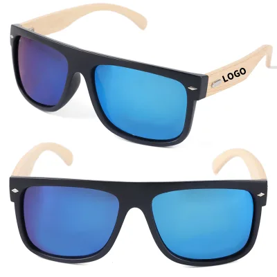 Bamboo Sunglasses Uv400 Polarizing Personalized Sun Glasses Wooden Retro Casual Mens Wood Polarized Bamboo Sunglasses Custom
