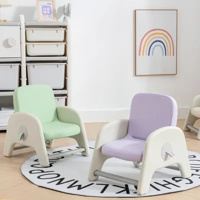 Modern Trade Children Dining Plastic Chairs for School and Home New Child's Desk and Chair Set for Kitchen Bedroom Park Use