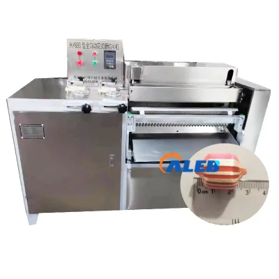 Easy to Operate Candy Crunchy Candy Processing Machine Fruit Candy Cutting Cutter Machine Syrup Roller Stirring Machine