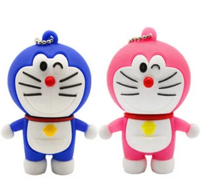 Factory Cats Usb Flash Stick Doraemon Wholesale Cartoon Usb Flash Drive 4GB 8GB 16GB 2.0