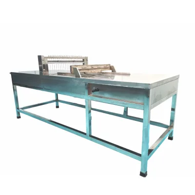Easy-to-Operate Small Toilet Laundry Soap Bar Cutter New Condition Cosmetic Soap Production Line Mixer Ploffer Available Sale