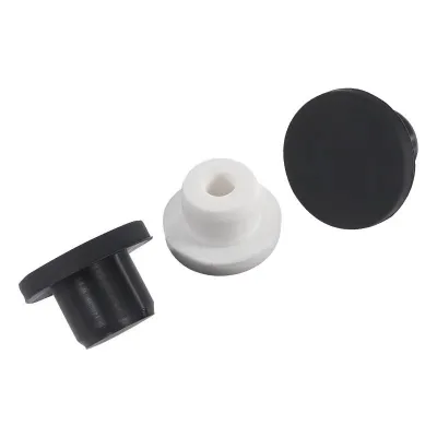 Customized T-Shaped Rubber Plug Threaded Waterproof Solid Conical Rubber Plug