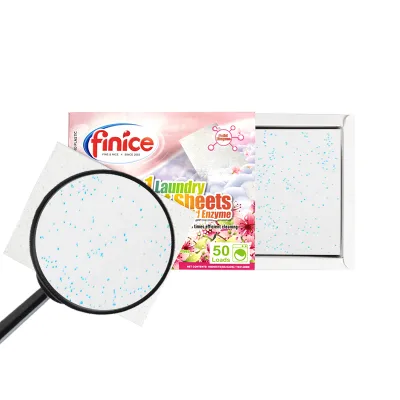 Finice Plant Enzyme Nano Super Concentrated Disposable Solid Cherry Blossom Fragrance Rich Formula Super Clean Clothes Laundry