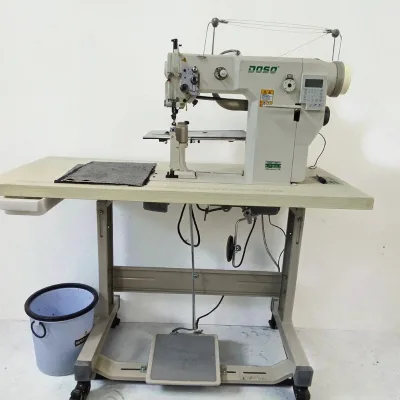 DS-5815S Wholesale Price Direct Drive Post Bed Chain Stitch Sewing Machine with Table High Quality Product