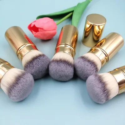 Factory Direct Soft Face Makeup Brush Spot Flexible Powder Blusher Tool Set Wholesale Makeup Tools