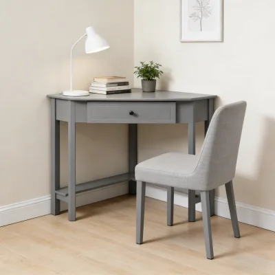 Space Saving Storage, Working & Reading Table for Office and Living Room Home Furniture Corner Desk