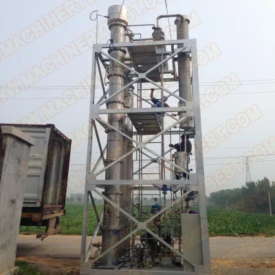 1000Liters  Per Day Methanol  Recovering and Purifying  Skid Plant