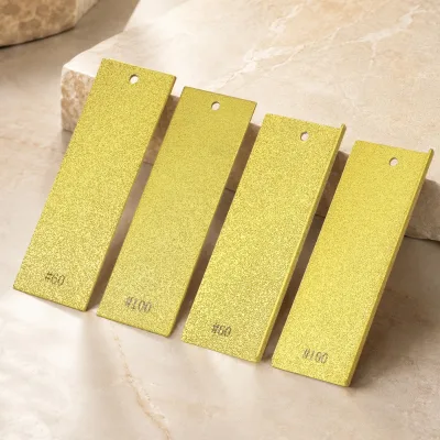 Vacuum Brazed Diamond Hand Grinding Plate Polishing Sheet Abrasive Block Tile Tool for Marble Glass Edge Deburring Finishing