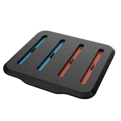 High-Durable Plastic NS2 Handle Charger Four-in-One Switch2 Wireless Stand Box Indicator Light Durable Joycon Wired
