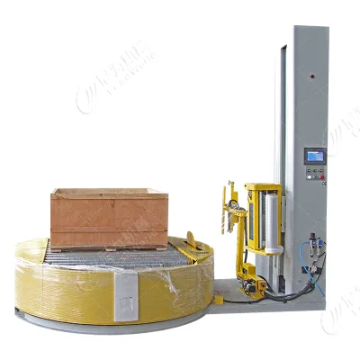 Full Automatic Prestretch Film Packaging Package Wrapper Pallet Wrapping Machinery