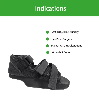 Advanced Anatomical Short Air Walker - Customizable Compression Post-Op Splint for Ligament and Tendon Support