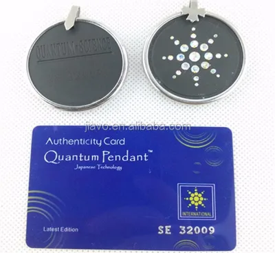Bio Scalar Angel Spiritual Gemstone Scalar Quantum Pendant