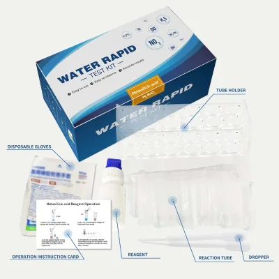 Metasilicic Acid Water Rapid Test Kit H2SiO3 Water Quality Testing Reagent Kit for Well, Drinking, Mineral Water Detectection