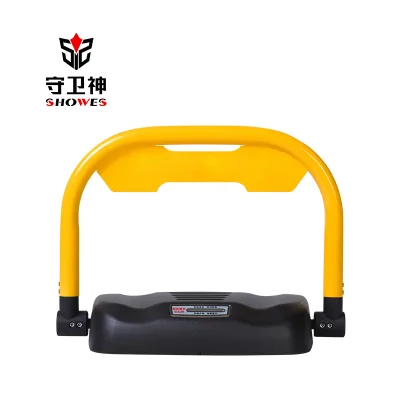 Parking Safety Barrier Lockable and Foldable Heavy Duty Steel Parking Lock