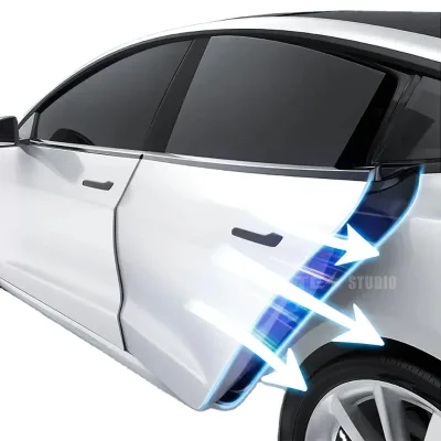 Auto Presenting Door for Tesla Model 3/Y (V2) LHD Model Y Front Left + Front Right Rear 2 Doors SET