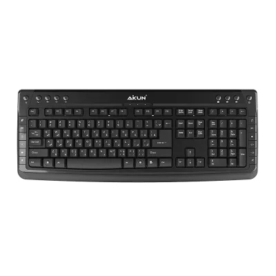 AX3300 Wireless Universal Keyboard Gamer Keyboard Computer Numeric Keyboard Multifunctional Board Multimedia Keys StKeyandard Ce