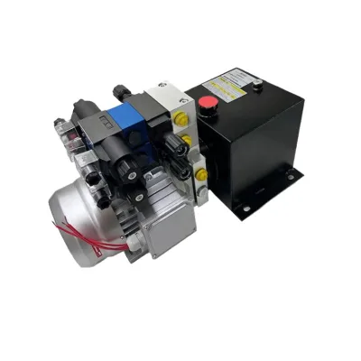 24v Small 12 Volt Hydraulic Power Unit DC Hydraulic Power Units for Tow Truck