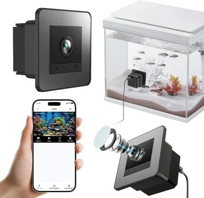 Long Battery & Low Power Compact Full HD Mini Wireless Surveillance Network Camera with Two-Way Audio 1-Year Warranty