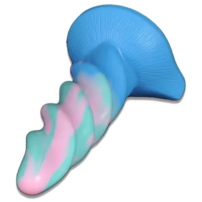 Bridal Showers Strange Shape Alien Dildo Diameter 50mm Silicone Real Touch Feeling Bendable Flexible for Man and Adult Toys