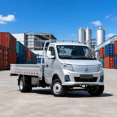 Hot Sale Changan Kuayue X3 EV Pure Electric Mini Light Truck Single Cab Flatbed Cargo Transport Vehicle for Export
