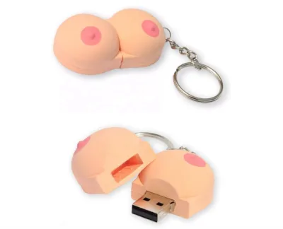 Sexy Breast Shape USB Stick Custom Ideas Flash Drive for Adults