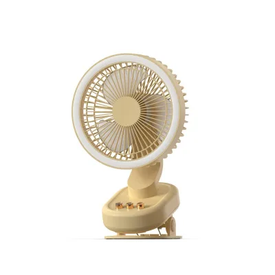 OEM Small Plastic RV Hanging Ceiling Fan Table Long USB Charging Night Light Three Options for Household Use Durable Desktop