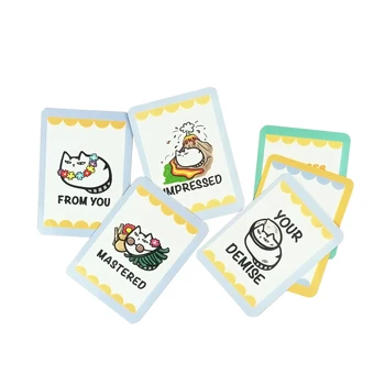 Custom Logo Game Card Manufacturers Affirmation Cards Tarot Printing Poker Eco-Friendly Play Cards