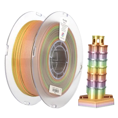 Kexcelled Gradient Colour 2024 New Trend Twinkle Color Pla Filament Pla Rods for 3D Printer