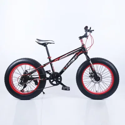 26 Inch Fat Tire Beach Bike Fixed Gear Off-Road Dirt Bike for Sports Exercise Cargo Gravel Pit Riding