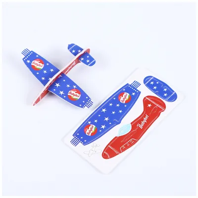 Promotional 3d Paper Airplane Puzzle Foam Airplanes for Kids