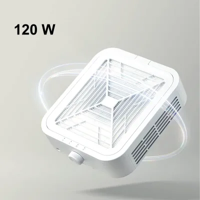 Professional Super Strong 12000 RPM Nail Salon Nail Table Brushless Vacuum Cleaner Manicure Dust Powder Vacuum Cleaner