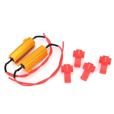 Rx24 50W 6R 50W 6Ohm 6R Car 50W6rj Led Load LED Fog Light Decoder Resistor