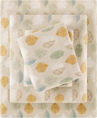 OEM ODM Winter Cozy Flannel Sheets 100% Cotton Queen Sheet Set 4-Piece Fully Elasticized Machine Washable oeko-tex
