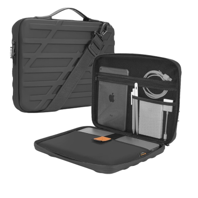 Leather Laptop Briefcase Shoulder Bag Handbag Large Capacity Multifunctional Messenger for Business Travelling Bag