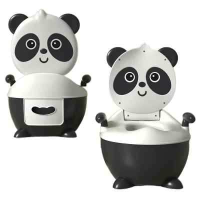 Panda Pattern Folding Toilet Seat High Quality Potty Chair Baby Baby Potty Chair