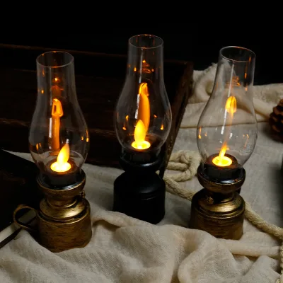 Factory Supplier Mini Retro LED Lantern High Quality LED Candle Party Decoration Lanterns