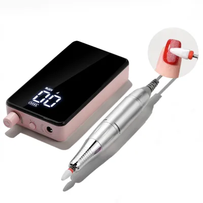 Wholesale Factory Price 805 Pink Carbon Brush Nail Drill 35000 RPM 48W Portable and Professional Strong Electric Drill Machine