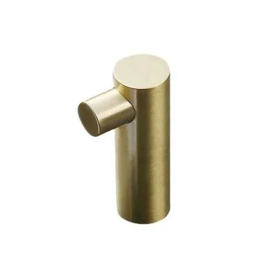 Creative Scandinavian Checkroom Brass Single Hook Wall Hanging Wall Pure Copper Hooks Entrance Hooks