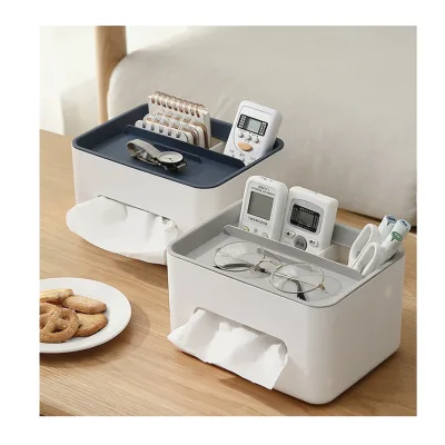 Desktop Organizer Tissue Box Pen Storage Box  Pen Holder Organizer Wholesale