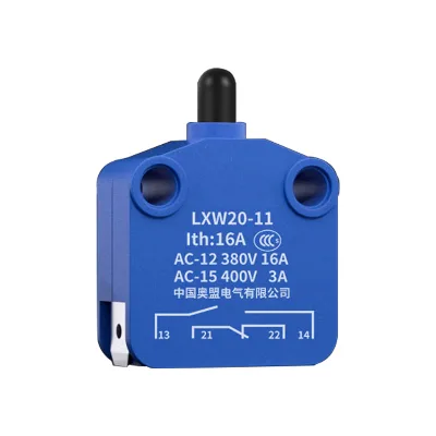 LXW20-11 Microswitch Magnetic Blow Switch 16A 220V Limit Switch Limit Plunger Type Micro Switches