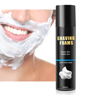200ml Factory Direct Sale Vegan Shaving Foam OEM Brands Shaving Foam