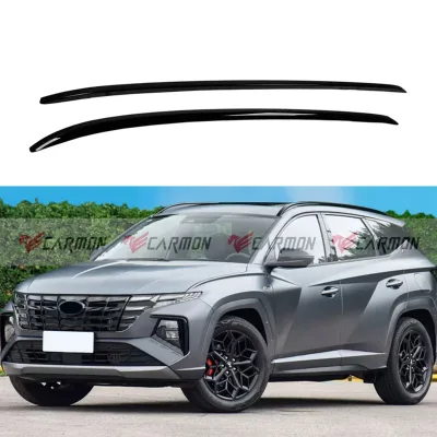 Factory Stick on Aluminum Side Bars Auto Rails Roof Rack Universal Luggage Carrier for Hyundai Tucson L 2021+