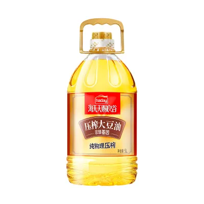 5L Pressed Soybean Oil Non-GMO Supports Multiple Bottle Types for OEM Customization Choose for Eco-Friendly Options