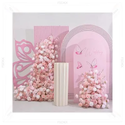 Party Romantic Wedding Flower Decoration Artificial Flower Decoration Simulation Flowers Factory