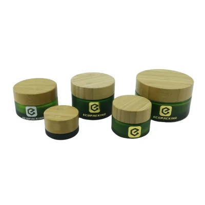 Glass Packaging 5ml 15ml 30ml 50ml 100ml 200ml Glass Cosmetics Jar with Spoon