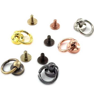 Waterproof Metal Rivet Studs Screw Back Round Head Luxury Professional Trendy Style Safe Adjustable Portable Classic Features