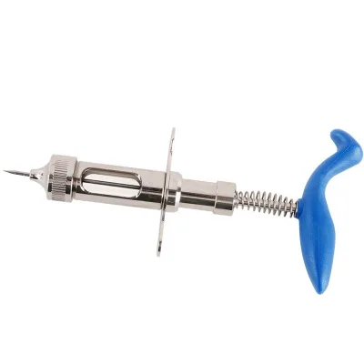 2cc Chicken Pox Vaccine Thorn Immunization Special Stainless Steel Needle Syringe Chicken Continuous Syringe Inoculator Poultry