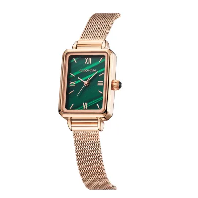 Luxury Rectangle case Women Wrist Watch With Japan Movement