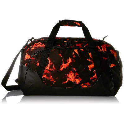 Waterproof Unisex Sports Travel Duffel Bag with Zipper Closure Microfiber Synthetic Leather for Gym Outdoor & Camping
